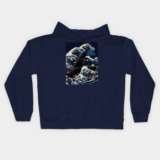 Mashup The Great Wave Kids Hoodie